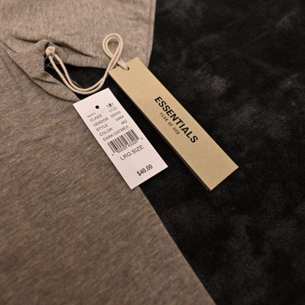 Fear of God Essentials Dark Oat T-Shirt BNWT Authentic ✅ - Picture 8 of 12